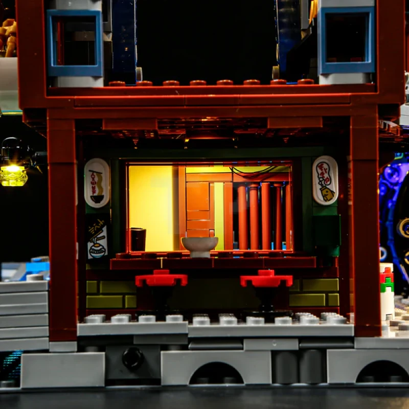 Light Kit for LEGO® 71837 NINJAGO City Workshops