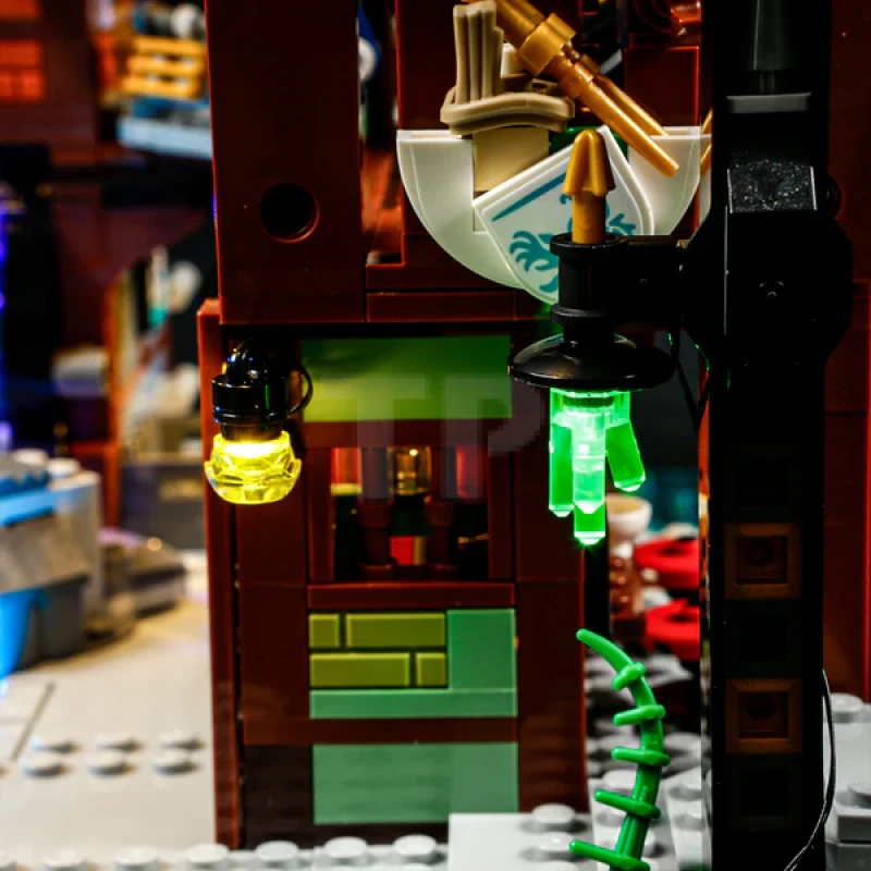 Light Kit for LEGO® 71837 NINJAGO City Workshops