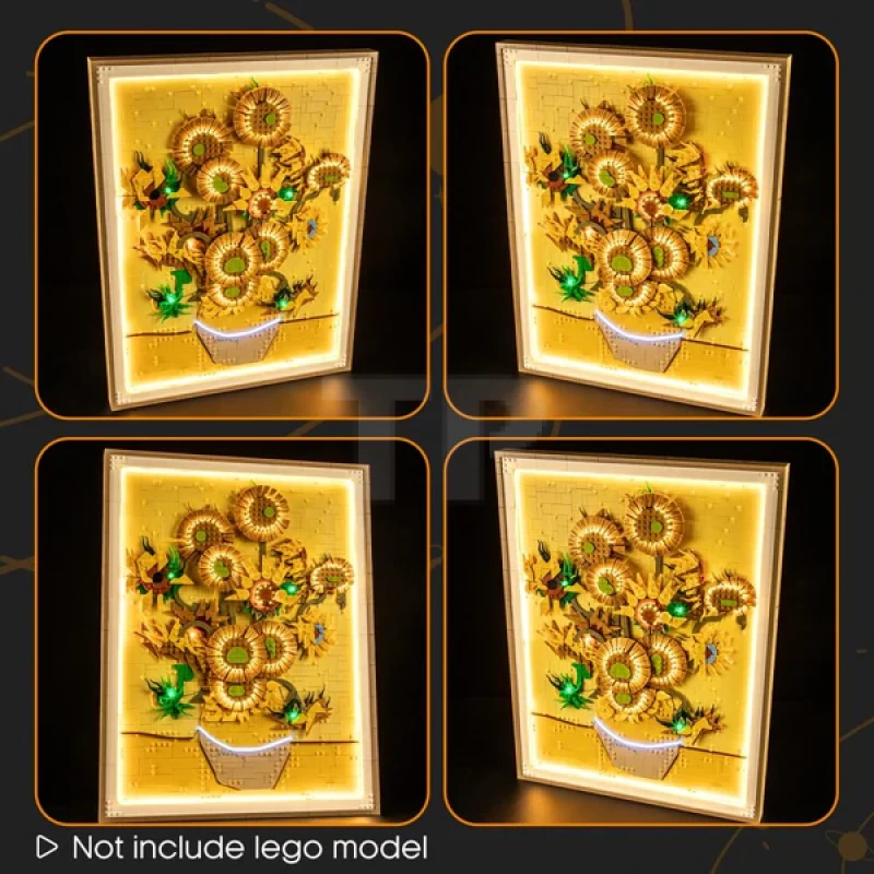 Light Kit for LEGO® 31215 Vincent van Gogh – Sunflowers
