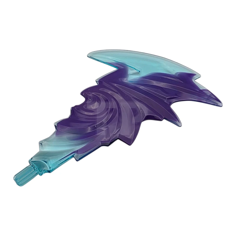 LEGO&reg; 6551027 - 5982pb02 - Flame Trail Spiked with Axle End with Marbled Dark Purple Pattern