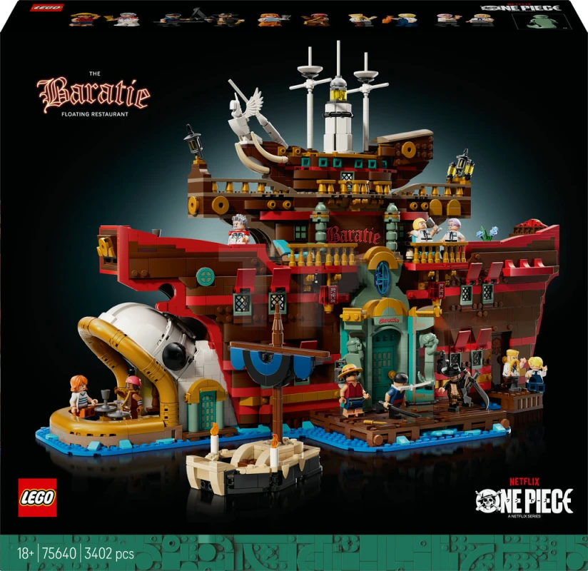 LEGO&reg; 75640 The Baratie Floating Restaurant