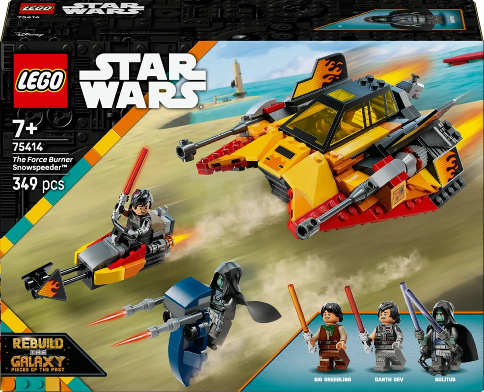 LEGO&reg; 75414 The Force Burner Snowspeeder™