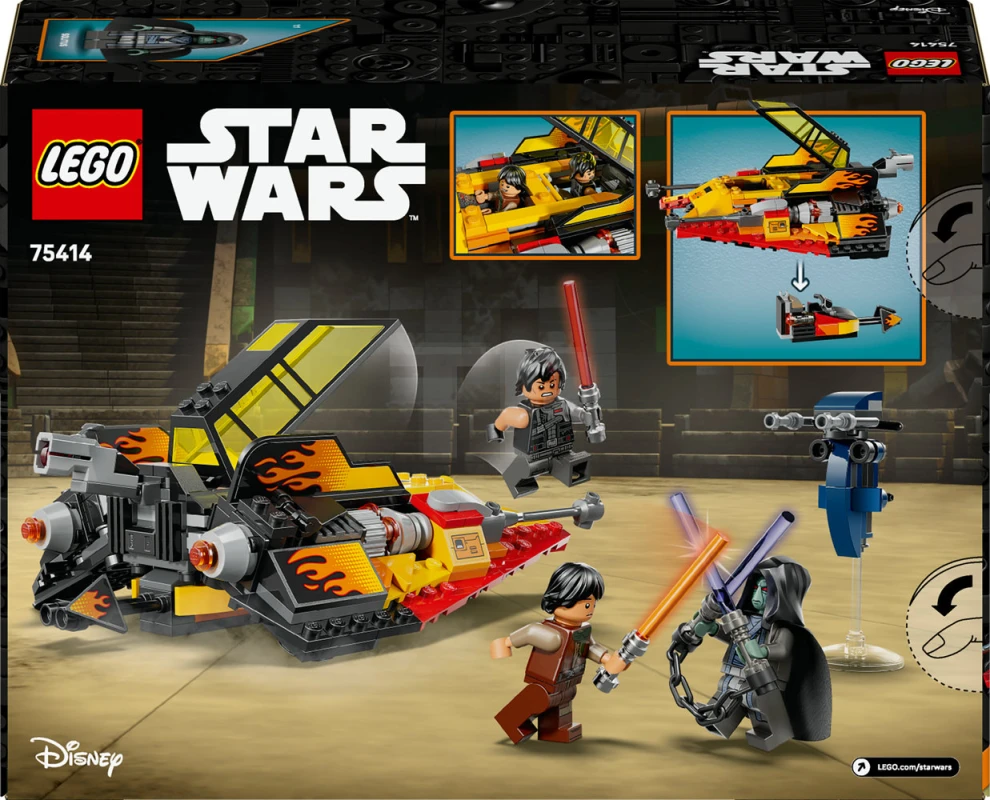 LEGO&reg; 75414 The Force Burner Snowspeeder™