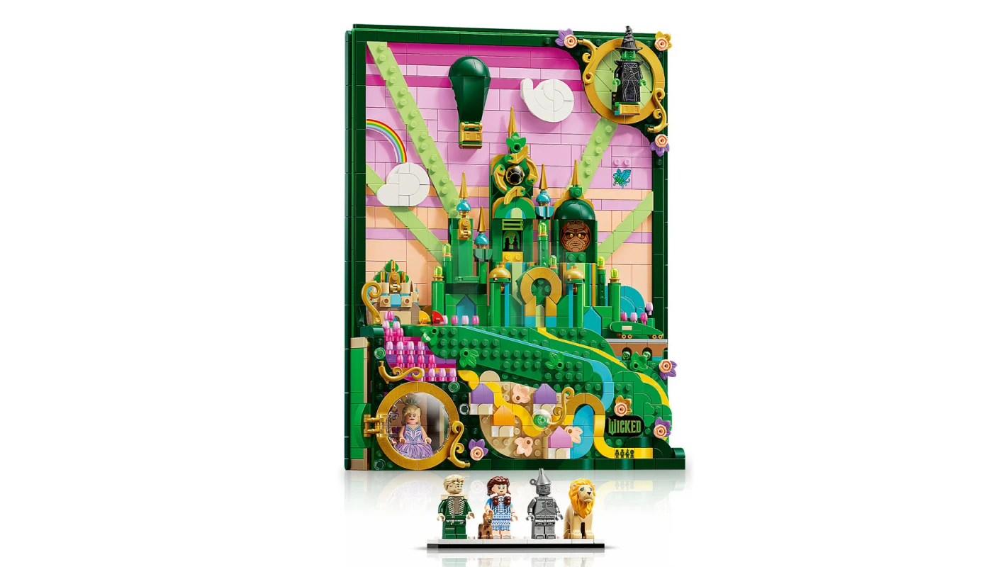LEGO&reg; 75685 Emerald City Wall Art