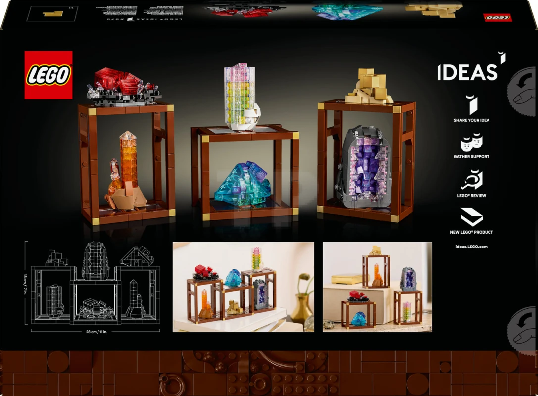 LEGO&reg; 21362 Mineral Collection