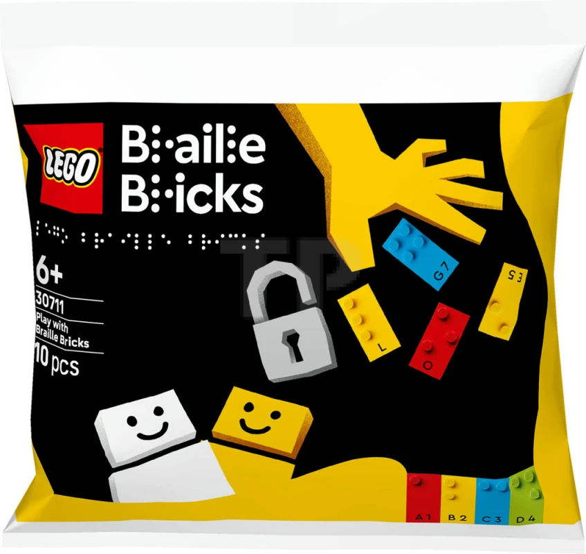 LEGO&reg; 30711 Play with Braille Bricks