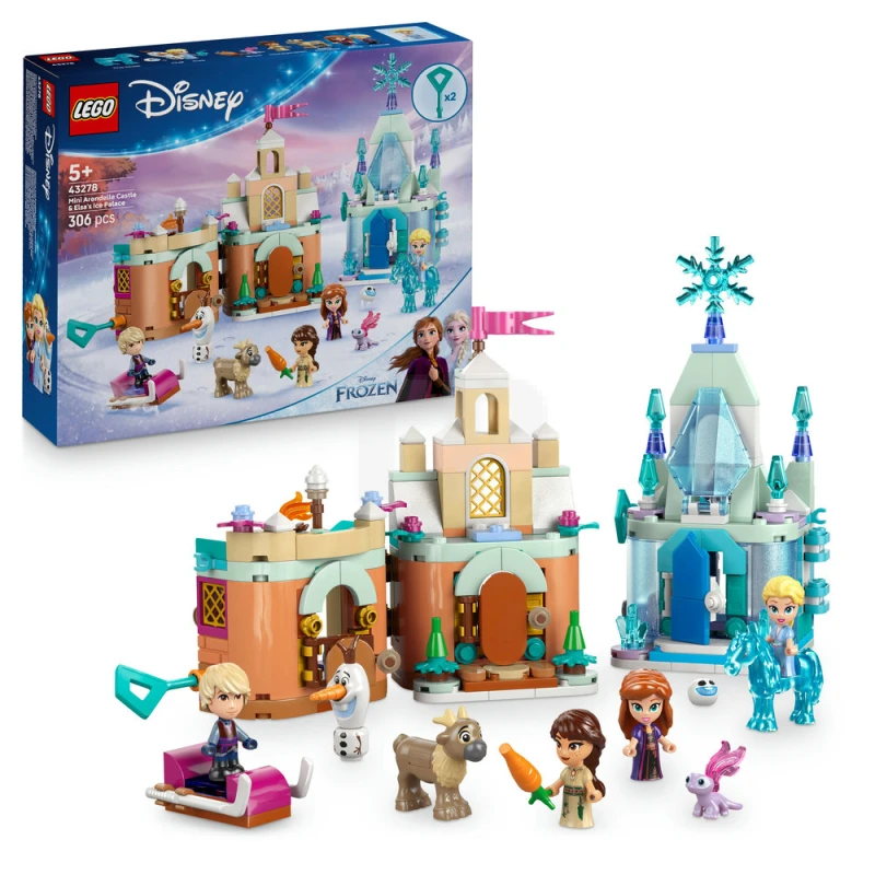 LEGO&reg; 43278 Mini Arendelle Castle & Elsa's Ice Palace