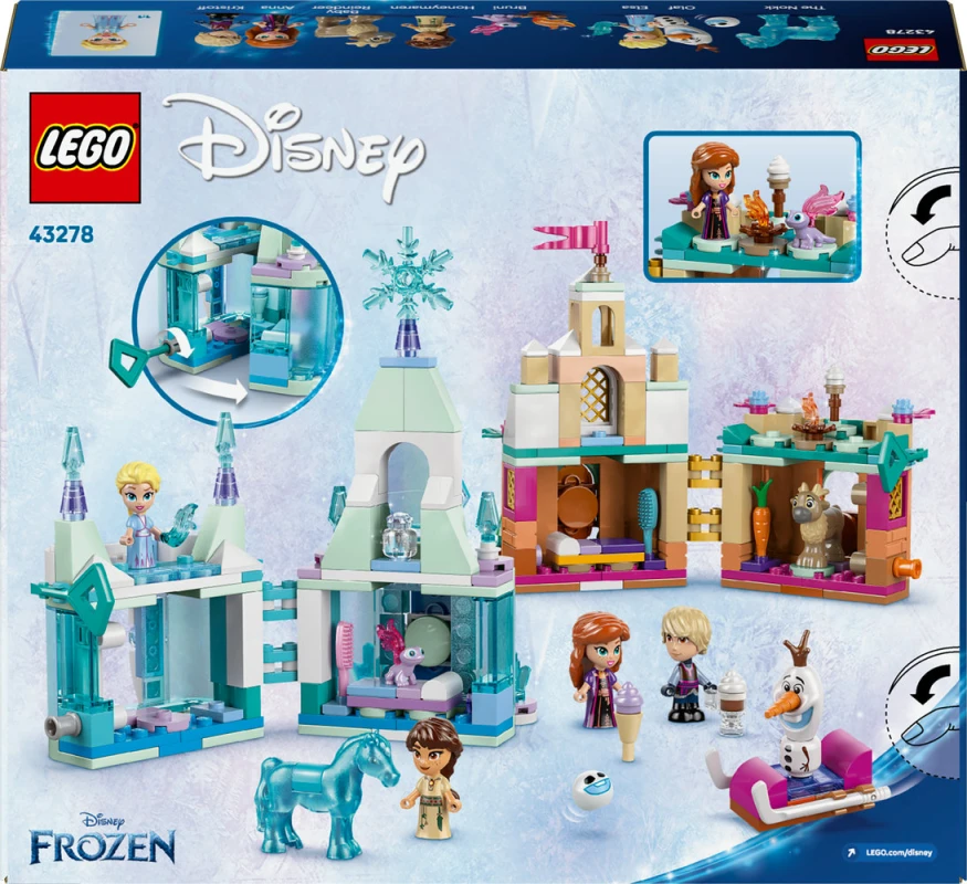 LEGO&reg; 43278 Mini Arendelle Castle & Elsa's Ice Palace