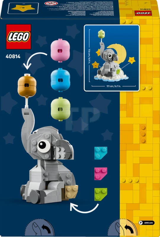 LEGO&reg; 40814 Schwebender Baby-Elefant