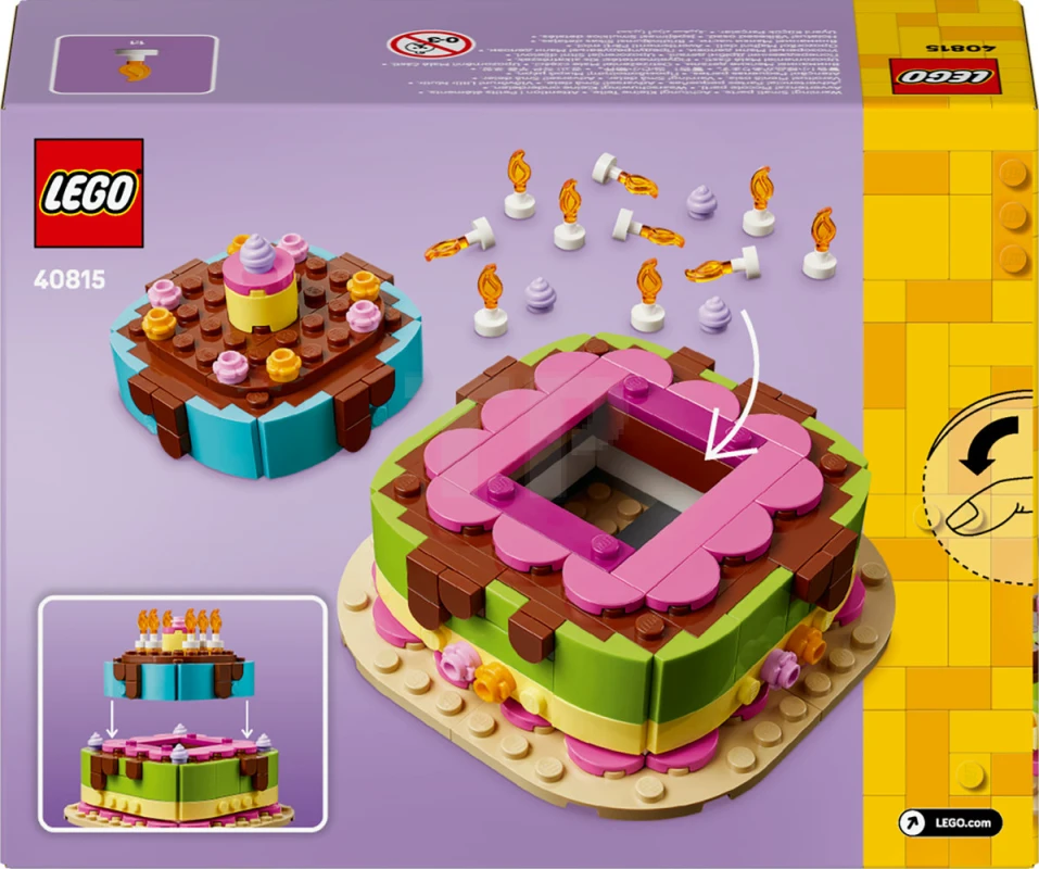 LEGO&reg; 40815 Verjaardagstaart