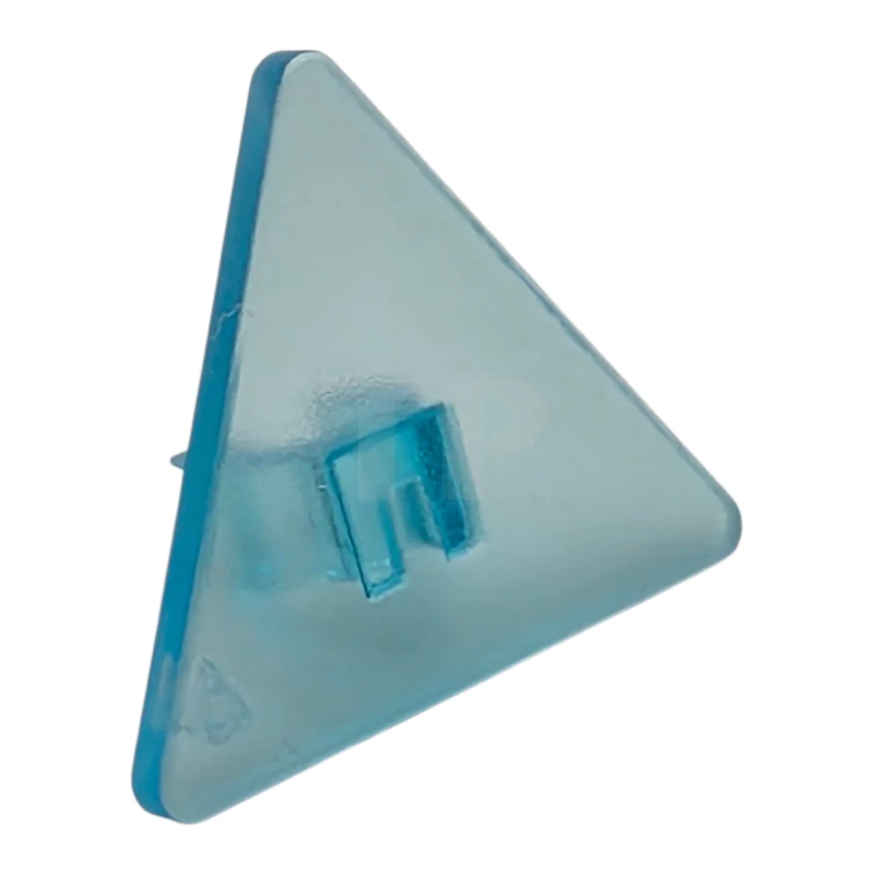 LEGO&reg; 6532268 - 65676 - Road Sign 2 x 2 Triangle with Open O Clip