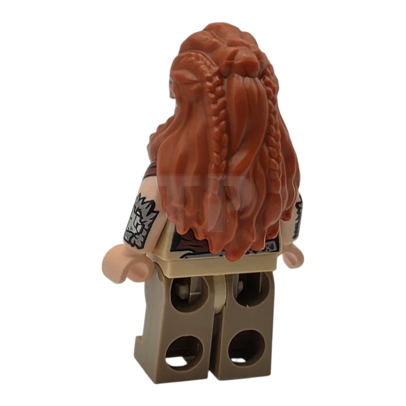 LEGO&reg; hrz001 Aloy - Open Mouth Smile / Lopsided Closed Mouth