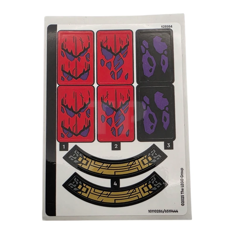 LEGO&reg; 6519444 - Sticker for Set 71832