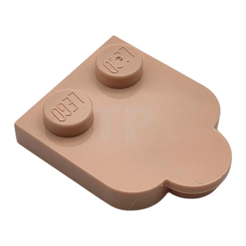 LEGO&reg; 6522261 - 5518 - Tile, Modified 2 x 2 with Studs on Edge, Rounded Corners and 1 x 1 Half Circle Extension