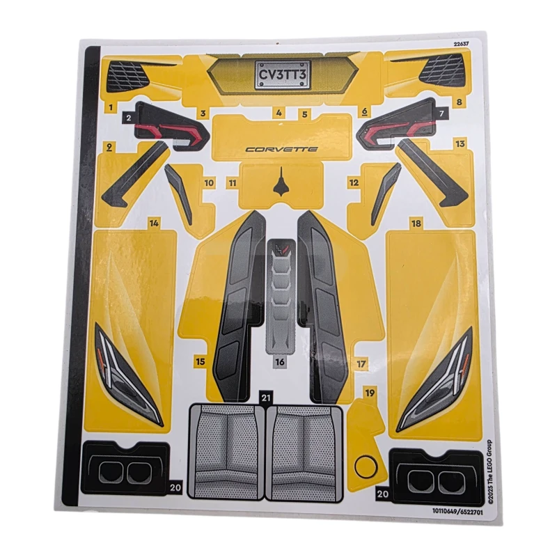 LEGO&reg; 6522701 - Sticker for Set 42205