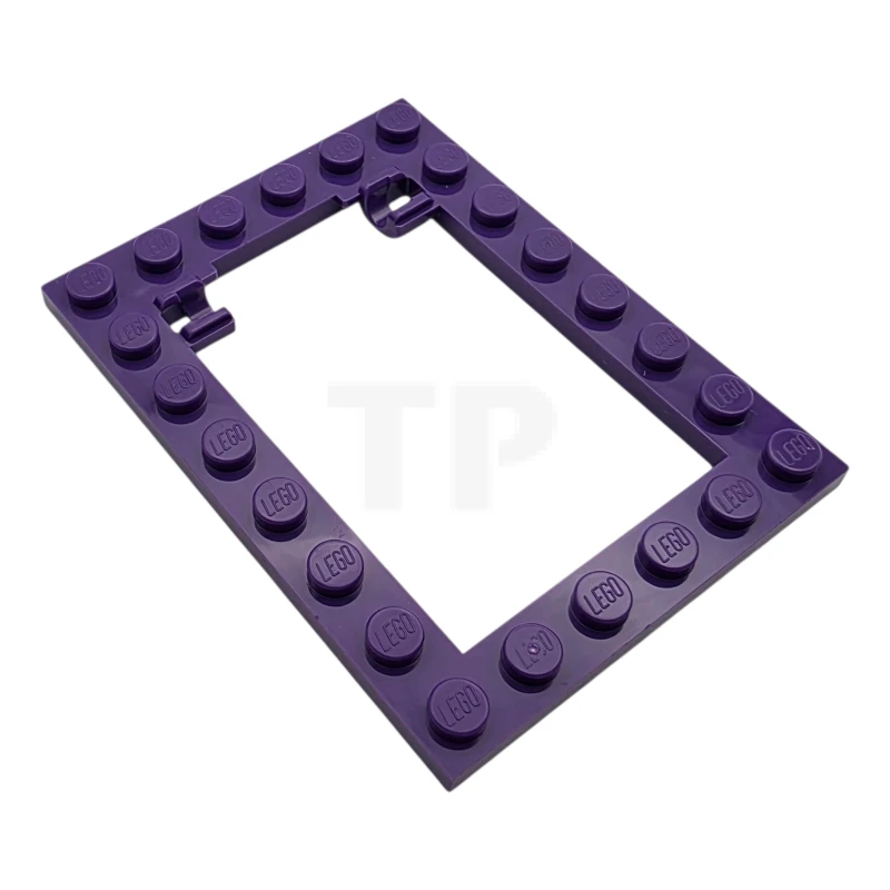 LEGO&reg; 6517005 - 92107 - Placa 6 x 8 Marco de Trampilla Horizontal (Sujetapasadores Largos)