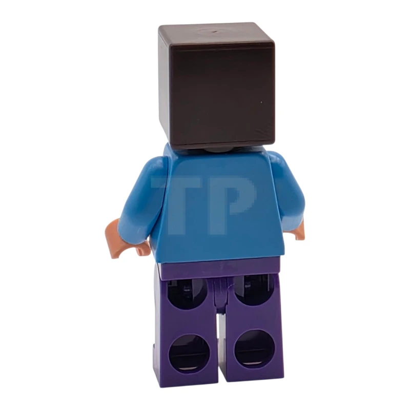 LEGO&reg; min199 Steve (Nougat) - Dark Purple Legs