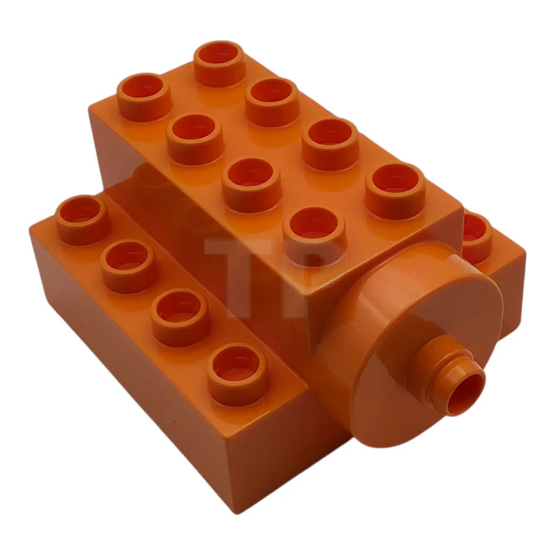 LEGO&reg; 6536318 - 29141 - Duplo, Brick 4 x 4 x 2 with Large Rotor Mounting (Ferris Wheel)