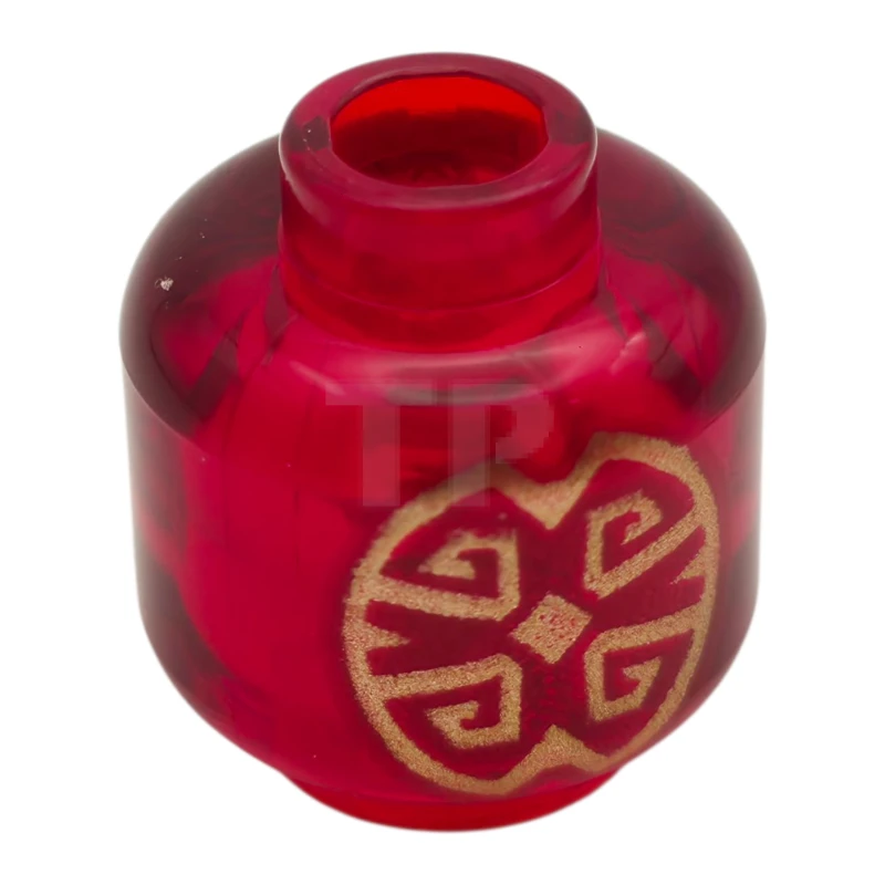 LEGO&reg; 6515610 - 3626pb3373 - Head Minifig without Face  Pattern (Oriental Symbol Both Sides)