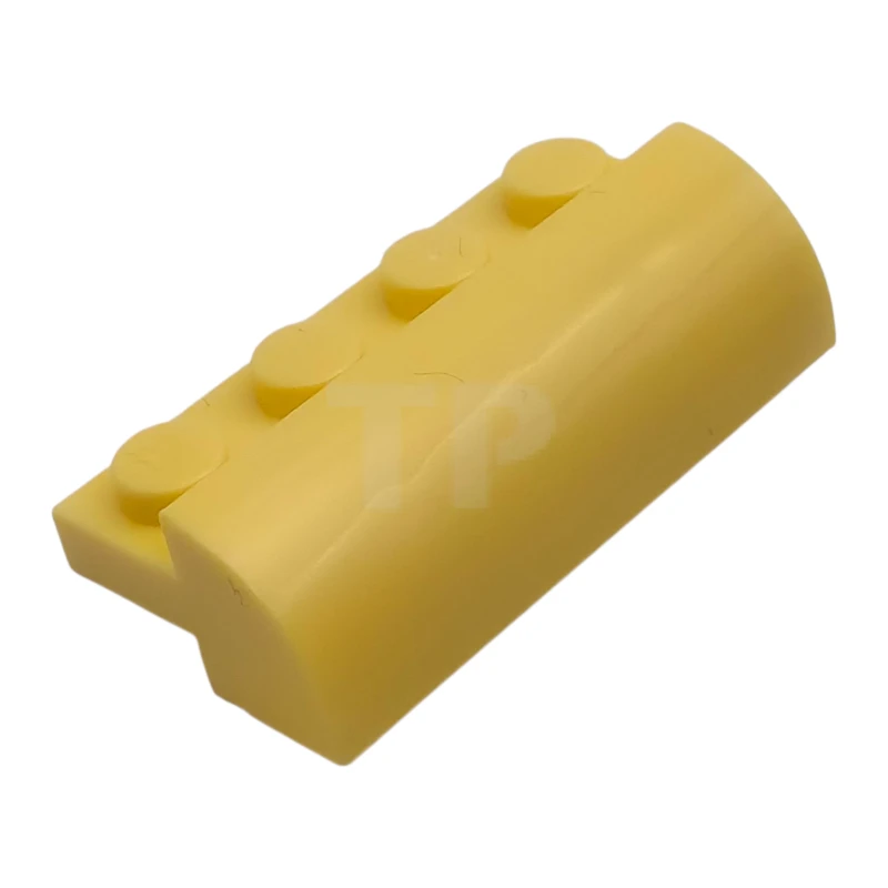 LEGO&reg; 5842 - 6535867 - Slope, Curved 2 x 4 with 4 Recessed Studs