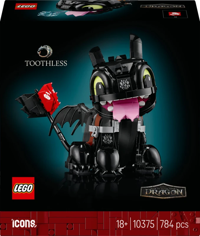 LEGO&reg; 10375 Hoe tem je een draak: Tandloos