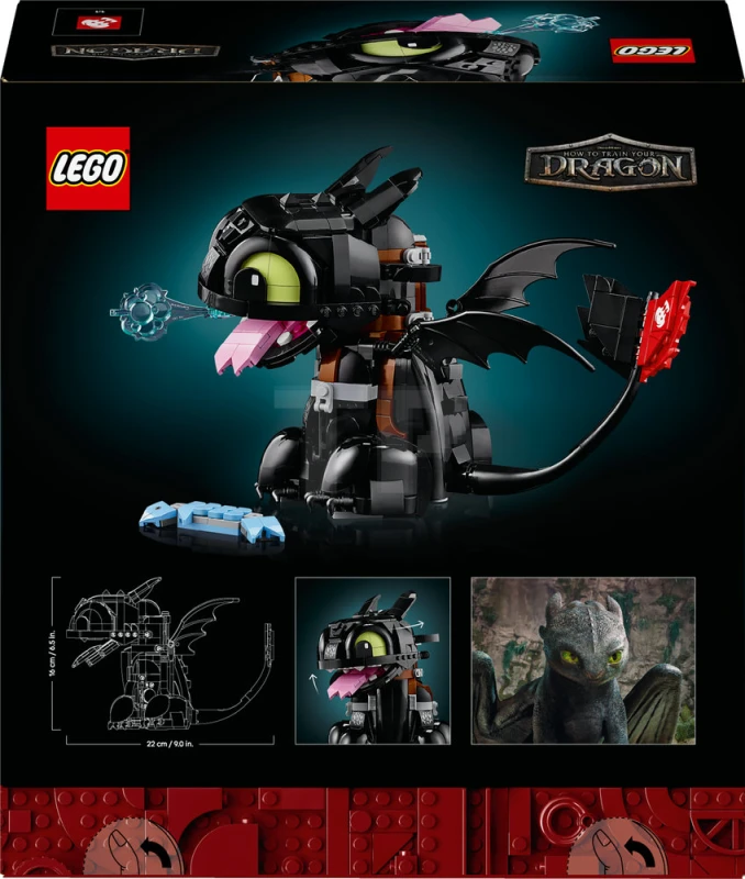 LEGO&reg; 10375 Hoe tem je een draak: Tandloos