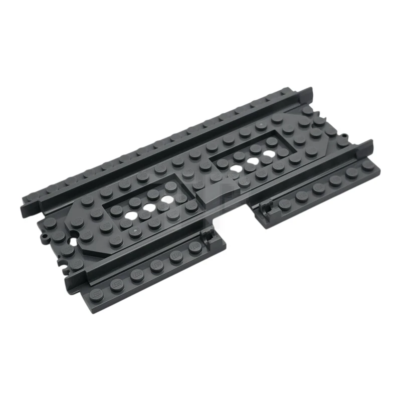 LEGO&reg; 7442 - 6546033 - Train, Track Plastic (RC Trains) Straight with Side Cutout and Clips