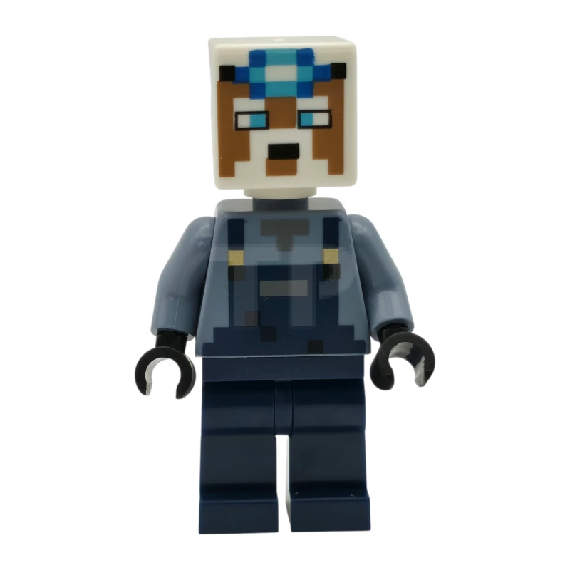 LEGO&reg; min219 Mineur - Salopette bleu foncé