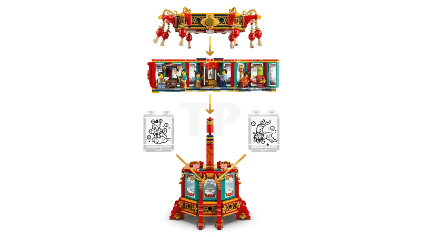 LEGO&reg; 80116 Trotting Lantern