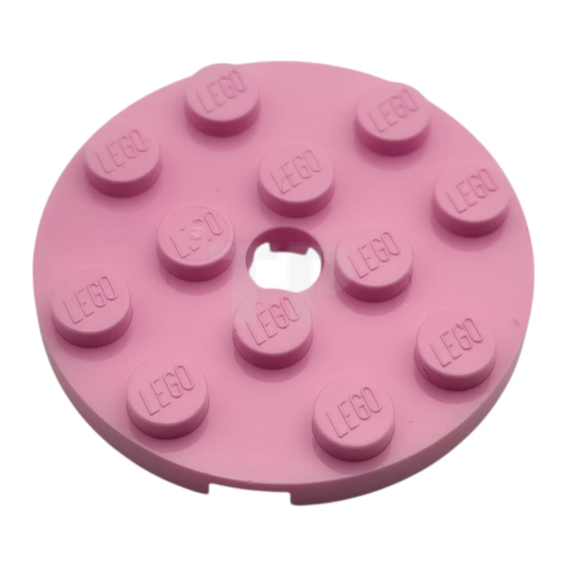 LEGO&reg; 6543502 - 60474 - Plate, Round 4 x 4 with Hole