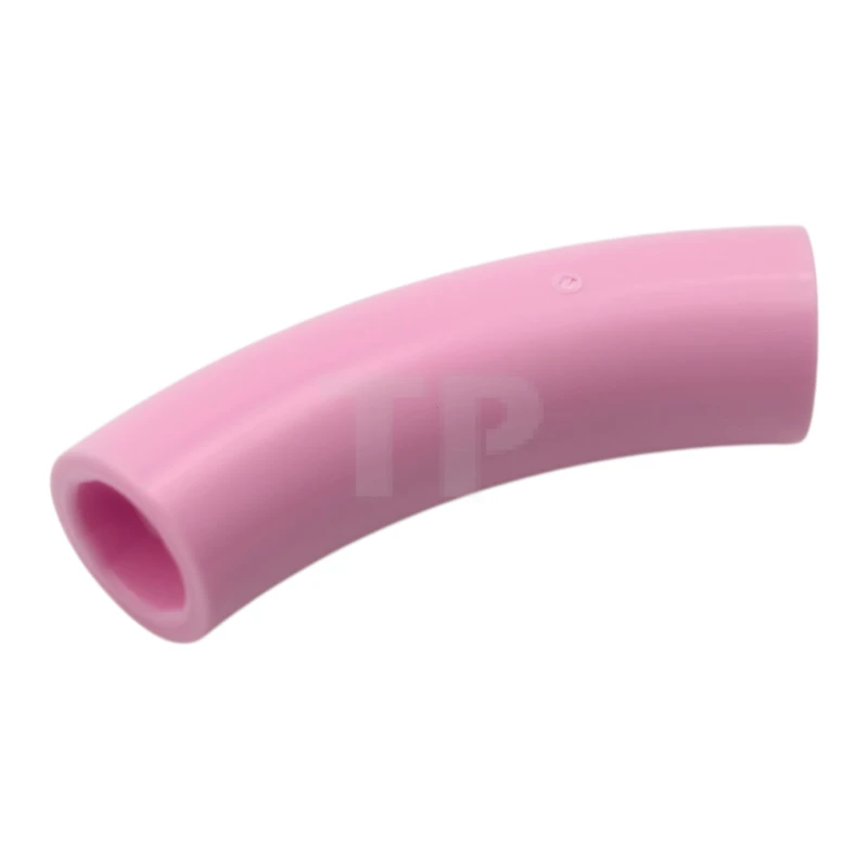 LEGO&reg; 6535768 - 7324 - Brick, Round Tube 1 x 1 d. 45 degrees Elbow Macaroni Half - Axle Hole