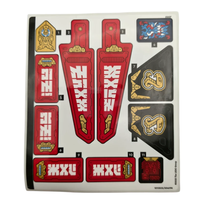 LEGO&reg; 6546196 - Sticker for Set 71844