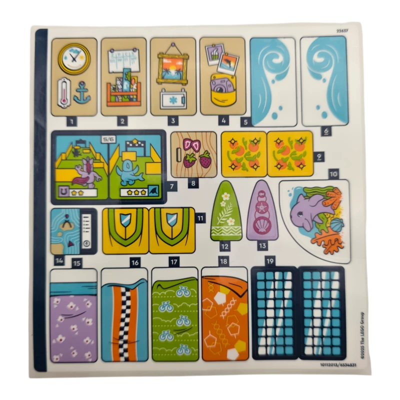 LEGO&reg; 6534831 - Sticker for Set 42664