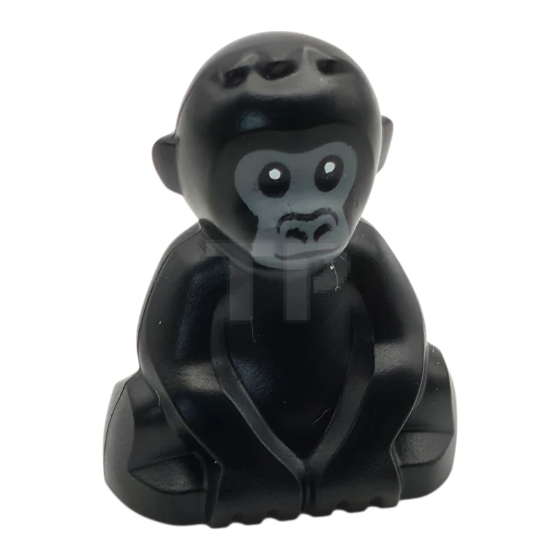 LEGO&reg; 6480851 - 5619pb01 - Gorilla, Baby with Dark Bluish Gray Face Pattern