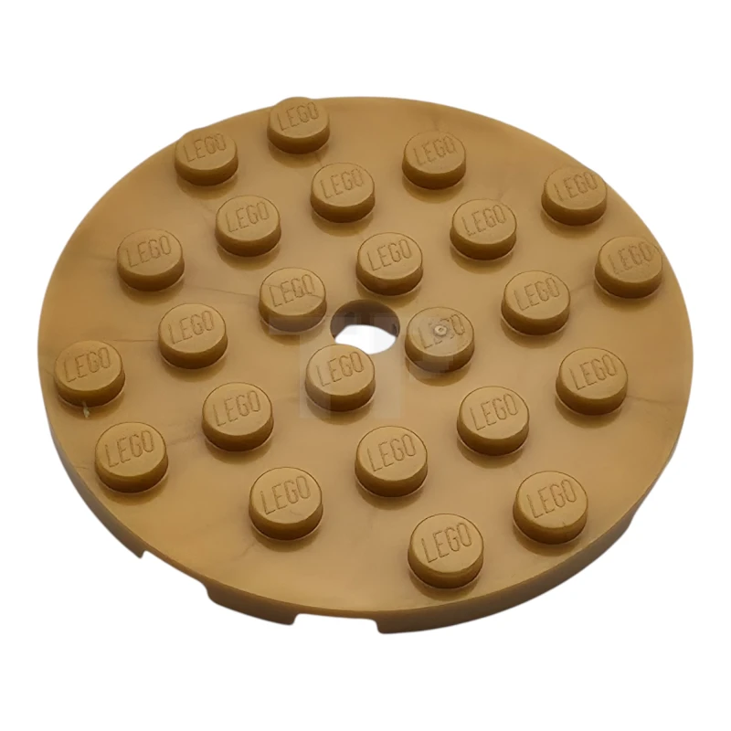 LEGO&reg; 11213 - 6508088 - Plate, Round 6 x 6 with Hole