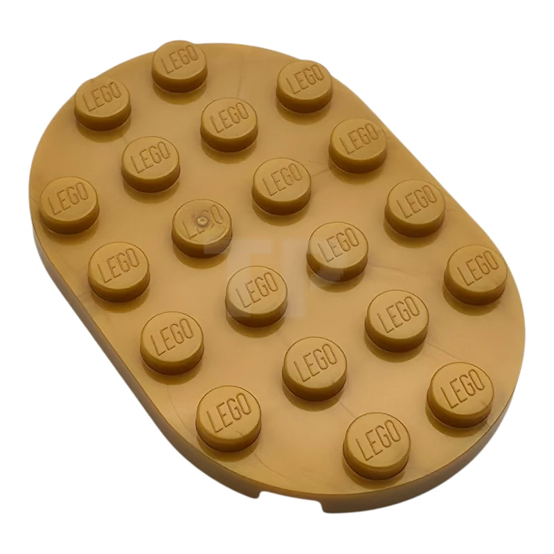 LEGO&reg; 6508082 - 3766 - Piastra 4 x 6 ovale