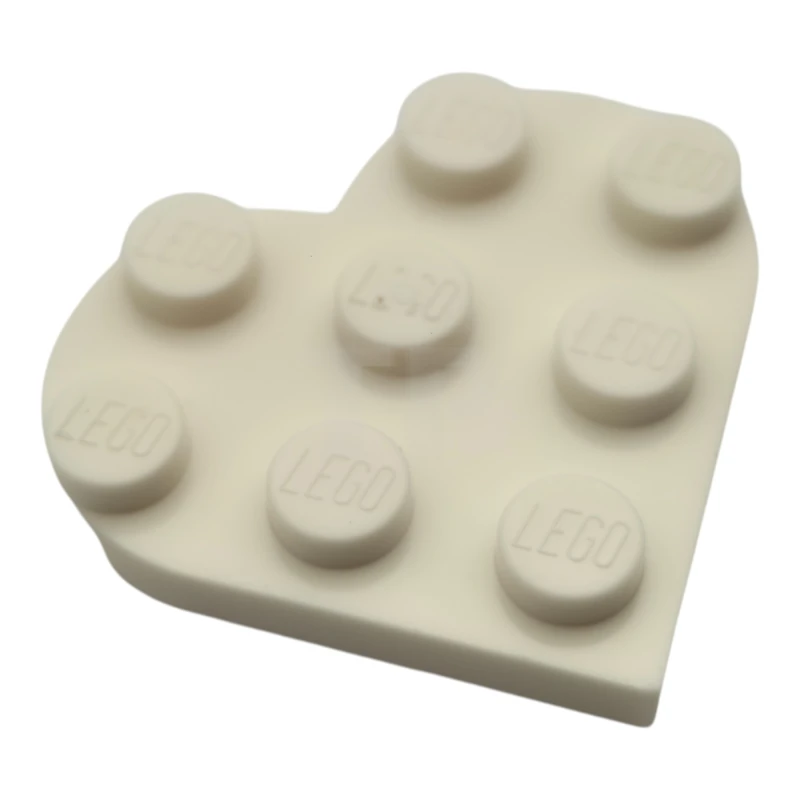 LEGO&reg; 6544448 - 39613 - Plaque 3 x 3 - cœur