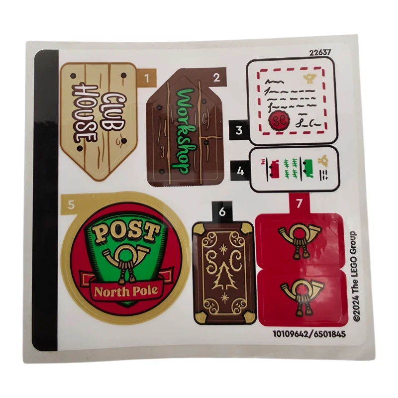 LEGO&reg; 6501845 - Pegatina para Set 10339