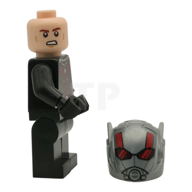 LEGO&reg; sh1045 Ant-Man (Scott Lang) - Black Suit, Closed Helmet