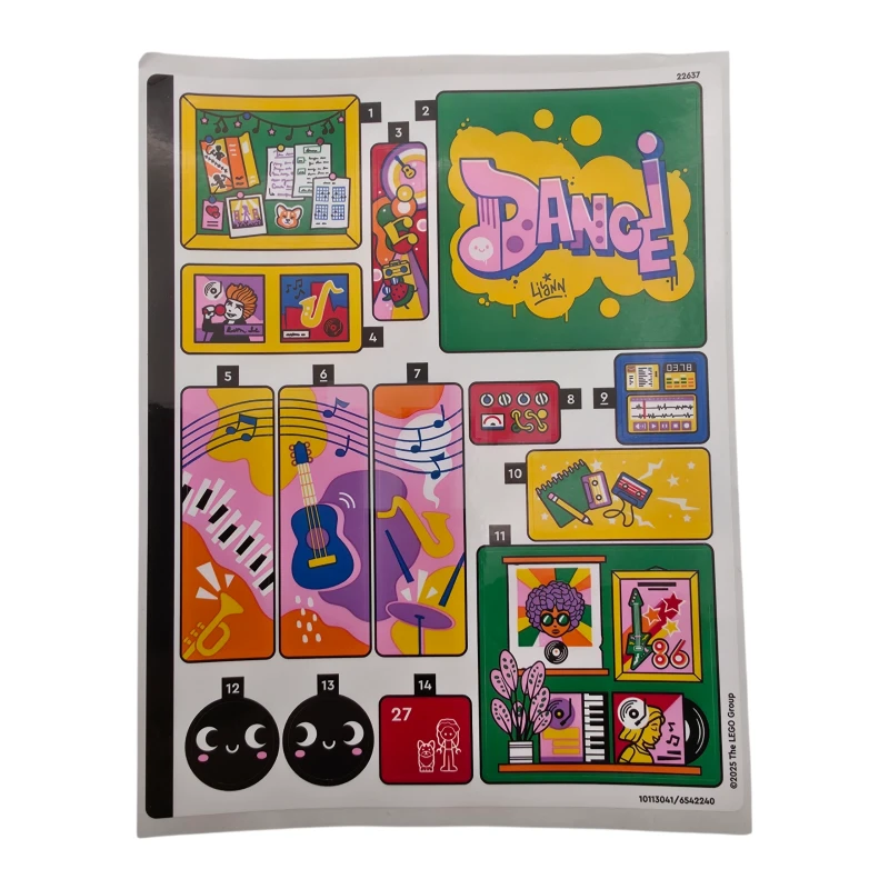 LEGO&reg; 6542240 - Sticker for Set 42653