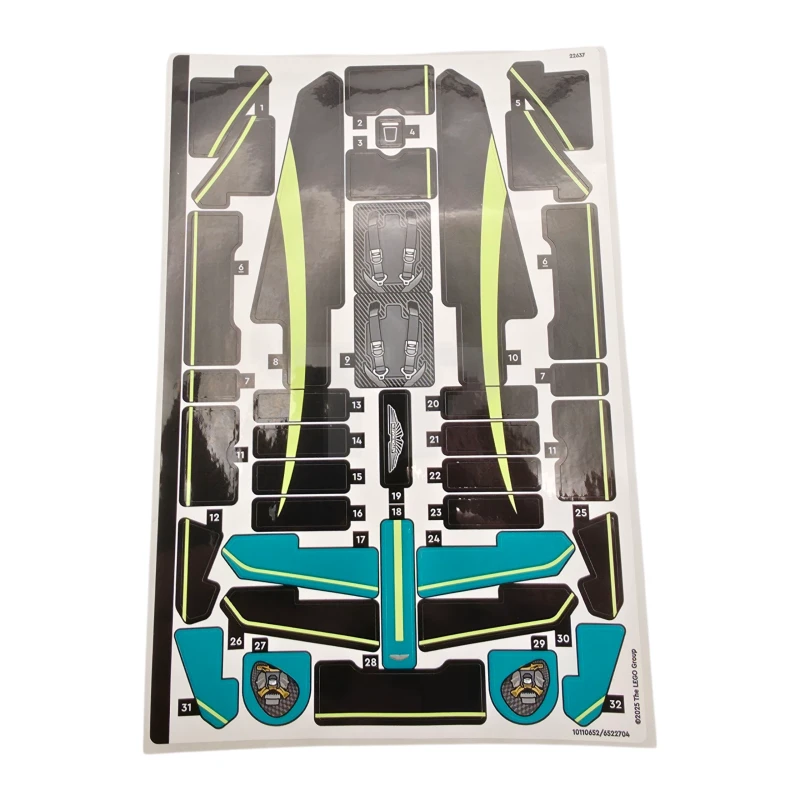 LEGO&reg; 6522704 - Sticker voor set 42208