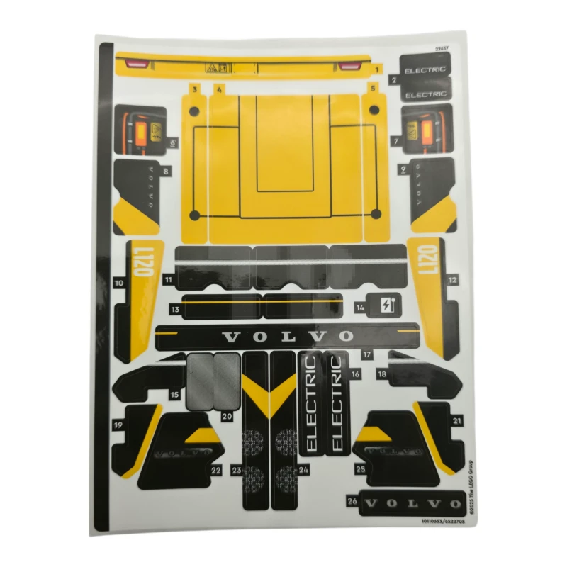 LEGO&reg; 6522705 - Pegatina para Set 42209