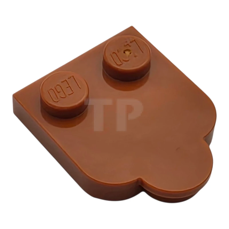 LEGO&reg; 6528543 - 5518 - Tile, Modified 2 x 2 with Studs on Edge, Rounded Corners and 1 x 1 Half Circle Extension