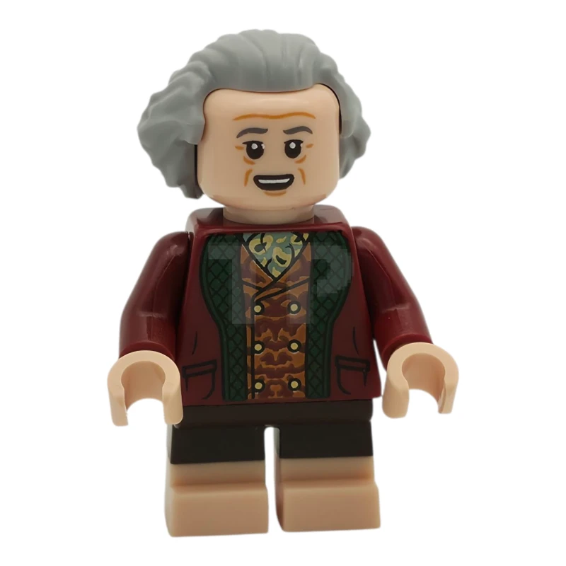 LEGO&reg; lor144 Bilbo Baggins - Light Bluish Gray Hair