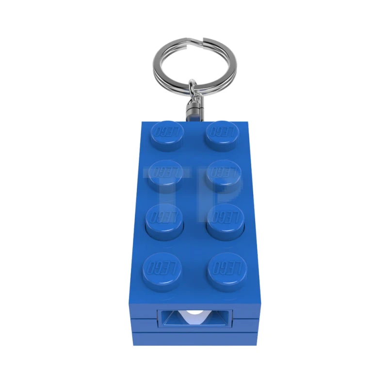 LED Key Light 2X4 Brick Blue