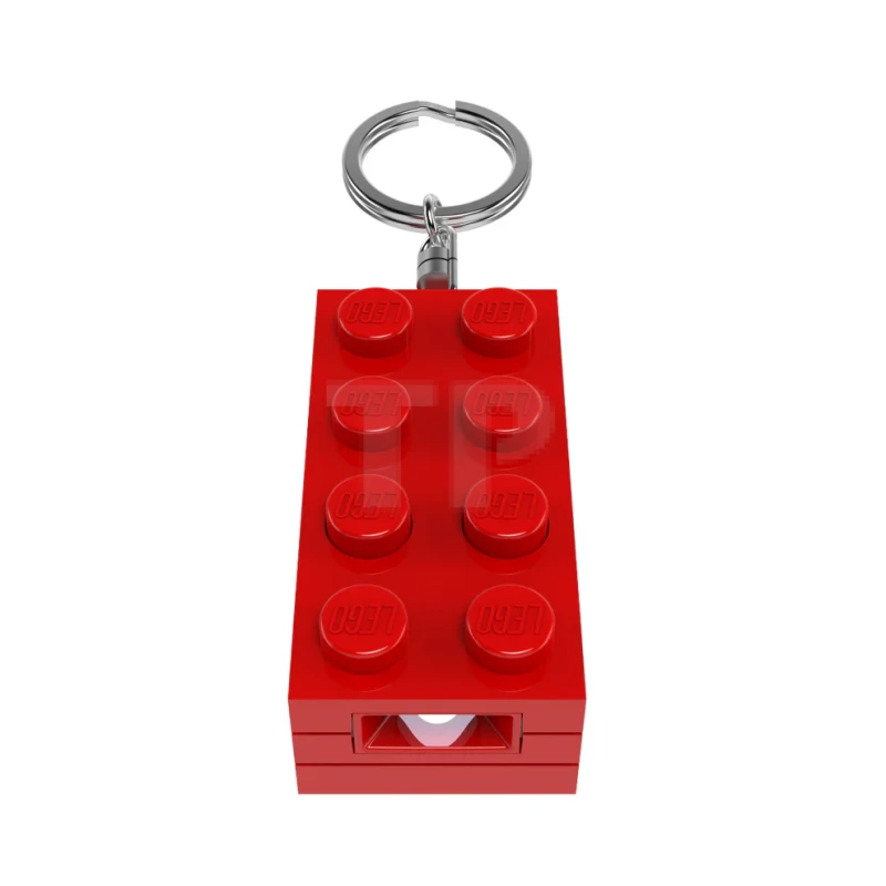 LED Key Light 2X4 Brick Red