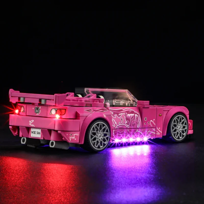Light kit for LEGO® 77241 2 Fast 2 Furious Honda S2000