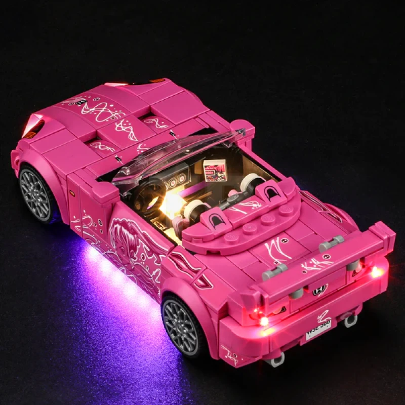 Light kit for LEGO® 77241 2 Fast 2 Furious Honda S2000