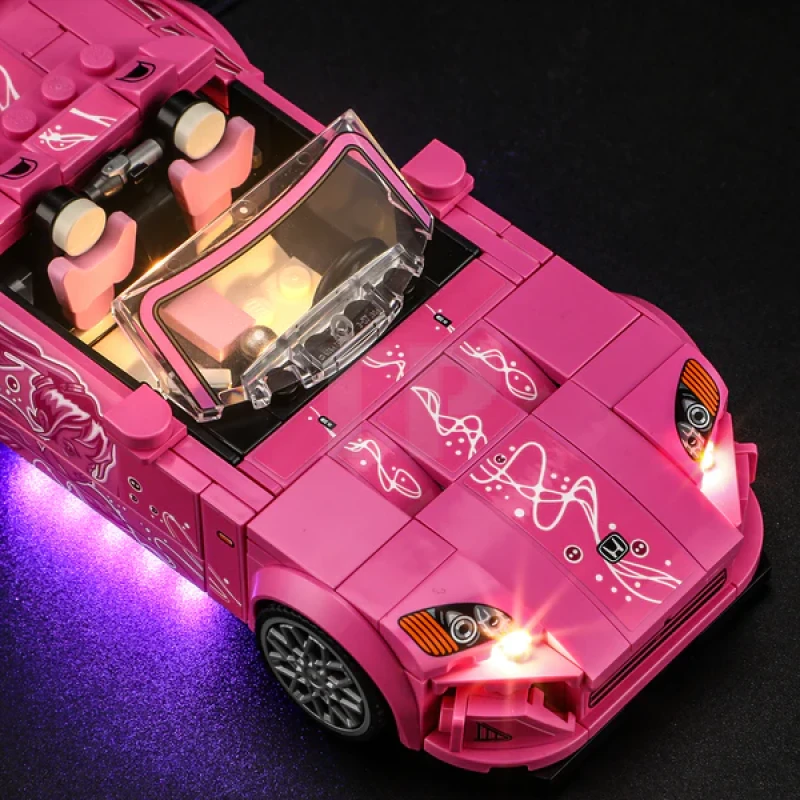 Light kit for LEGO® 77241 2 Fast 2 Furious Honda S2000