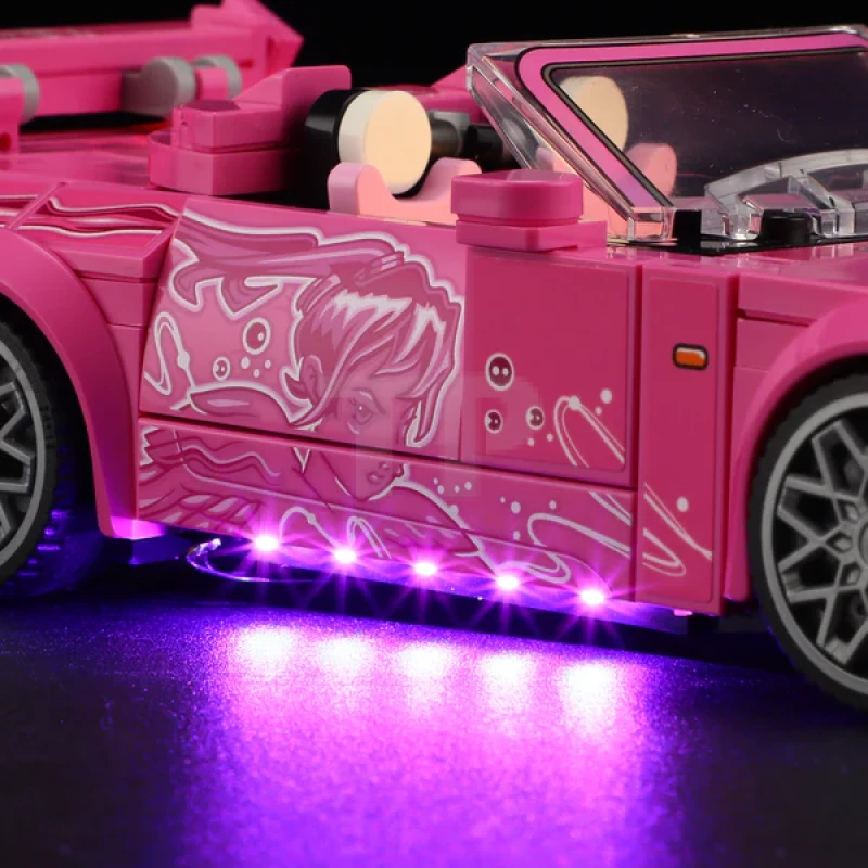 Light kit for LEGO® 77241 2 Fast 2 Furious Honda S2000